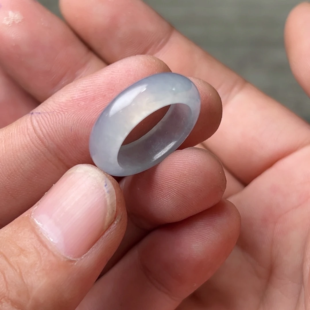 定制翡翠未镶嵌圈口14