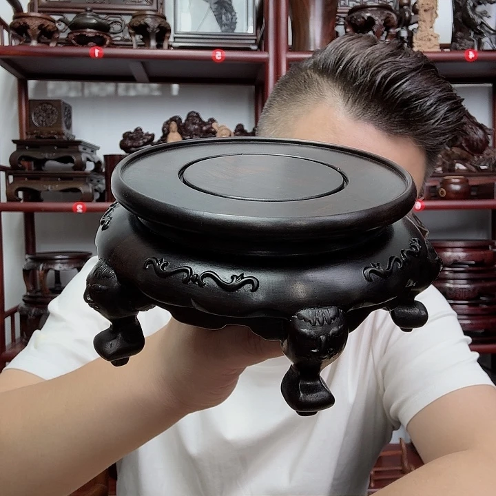紫光檀工艺品底座