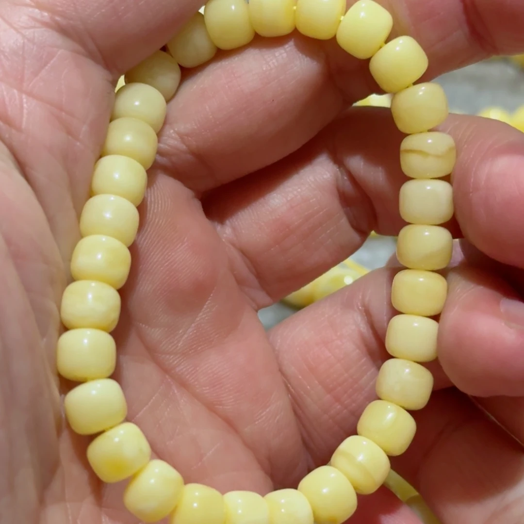 蜜蜡手串未镶嵌琥珀蜜蜡手串7.5mm