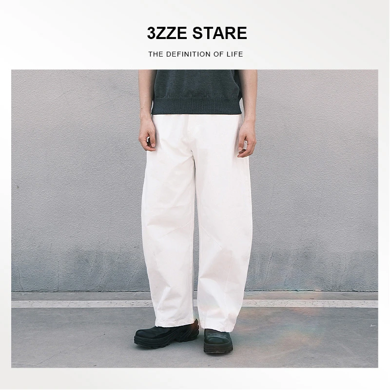 3ZZE STARE日系冈山白牛全棉高支高密挺括水洗工艺男士百搭