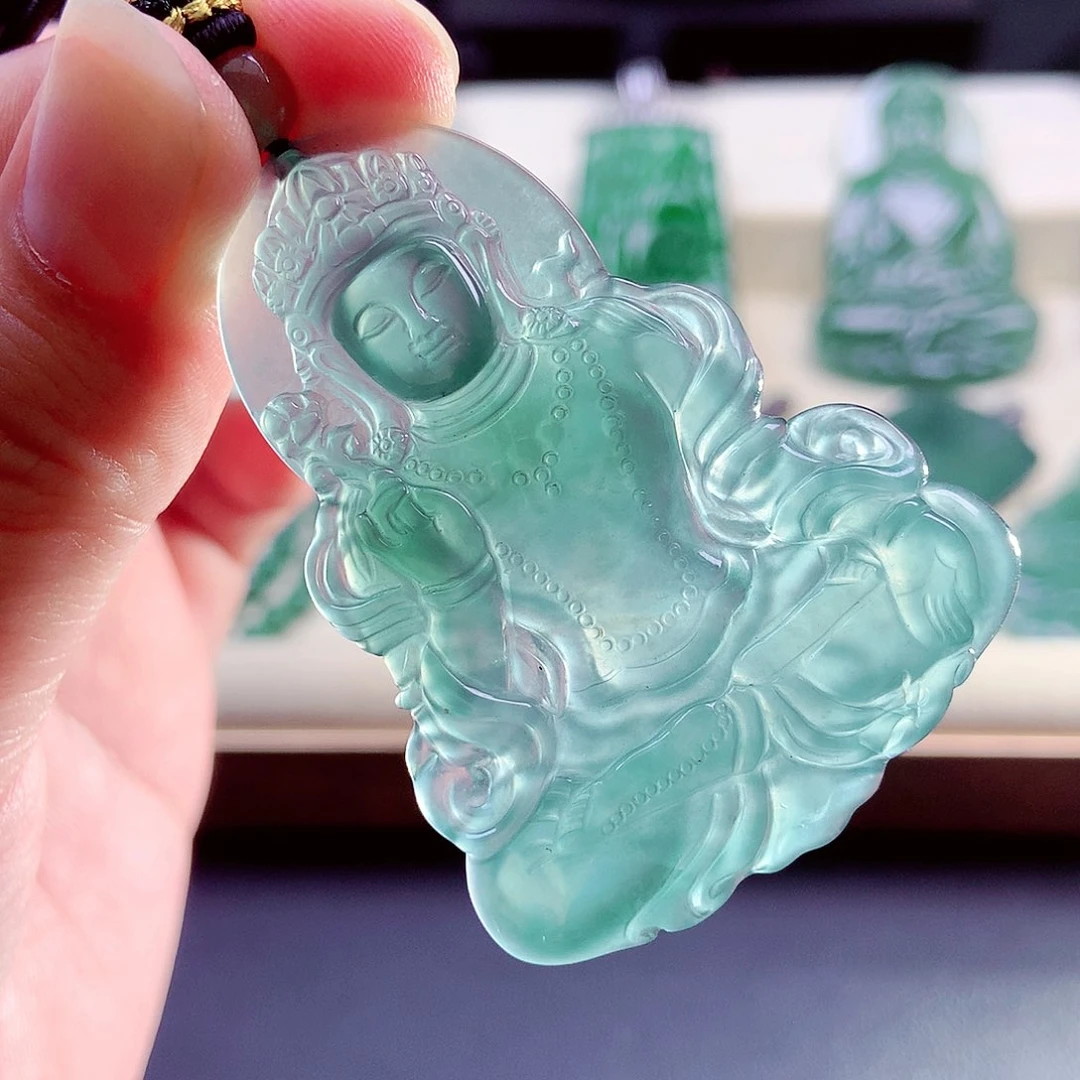 【闪购商品】颈饰未镶嵌翡翠天然