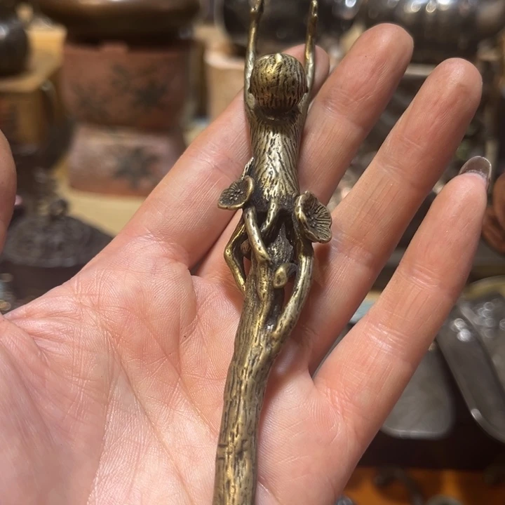 铜中古工艺品摆件