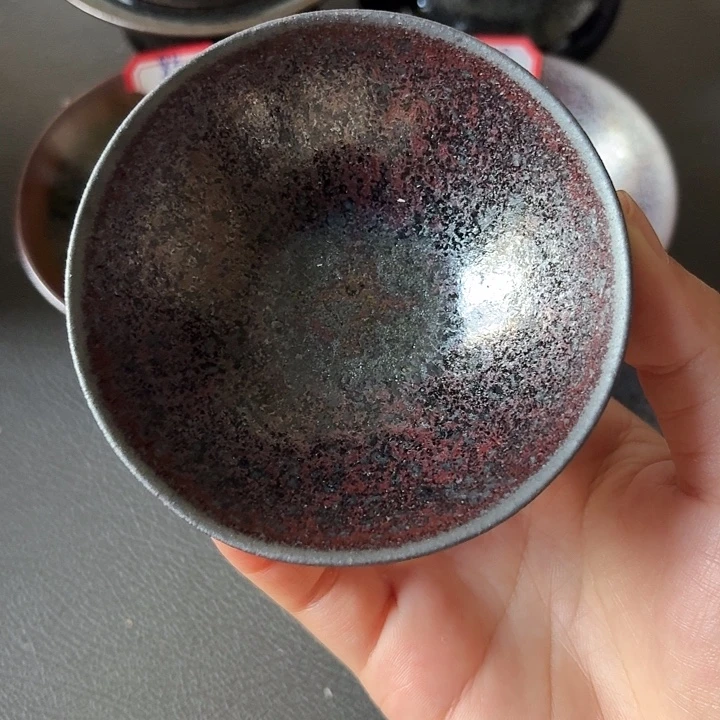 吴***姐塑料小平口建盏主人杯