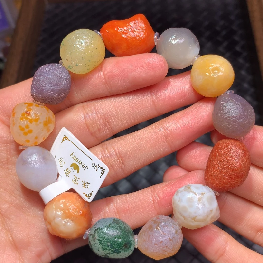 未镶嵌玛瑙/玉髓珠宝半成品