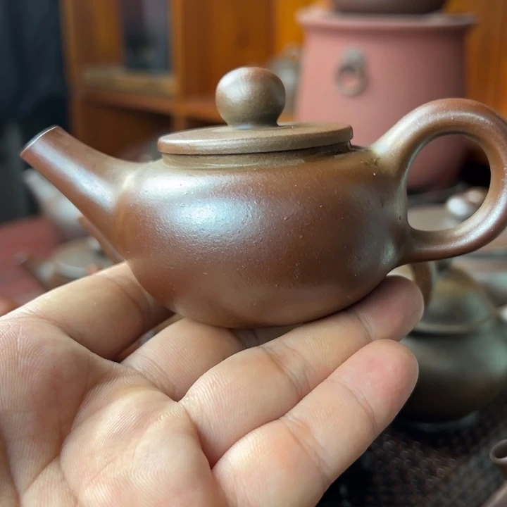 茶壶紫砂法*微瑕匣钵柴烧壶