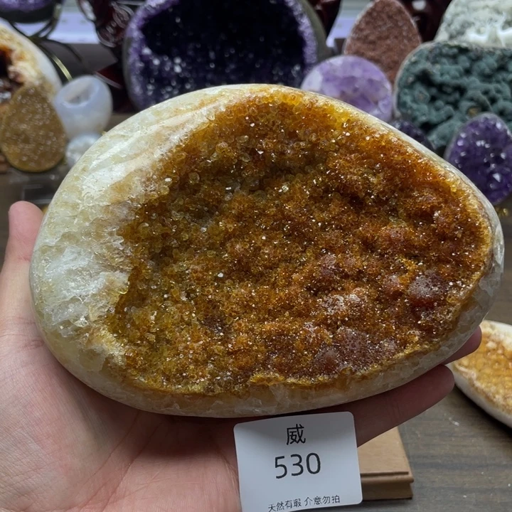 未镶嵌水晶珠宝半成品
