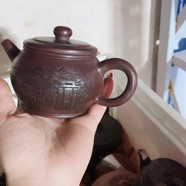 紫砂茶杯宜兴紫砂手工制作