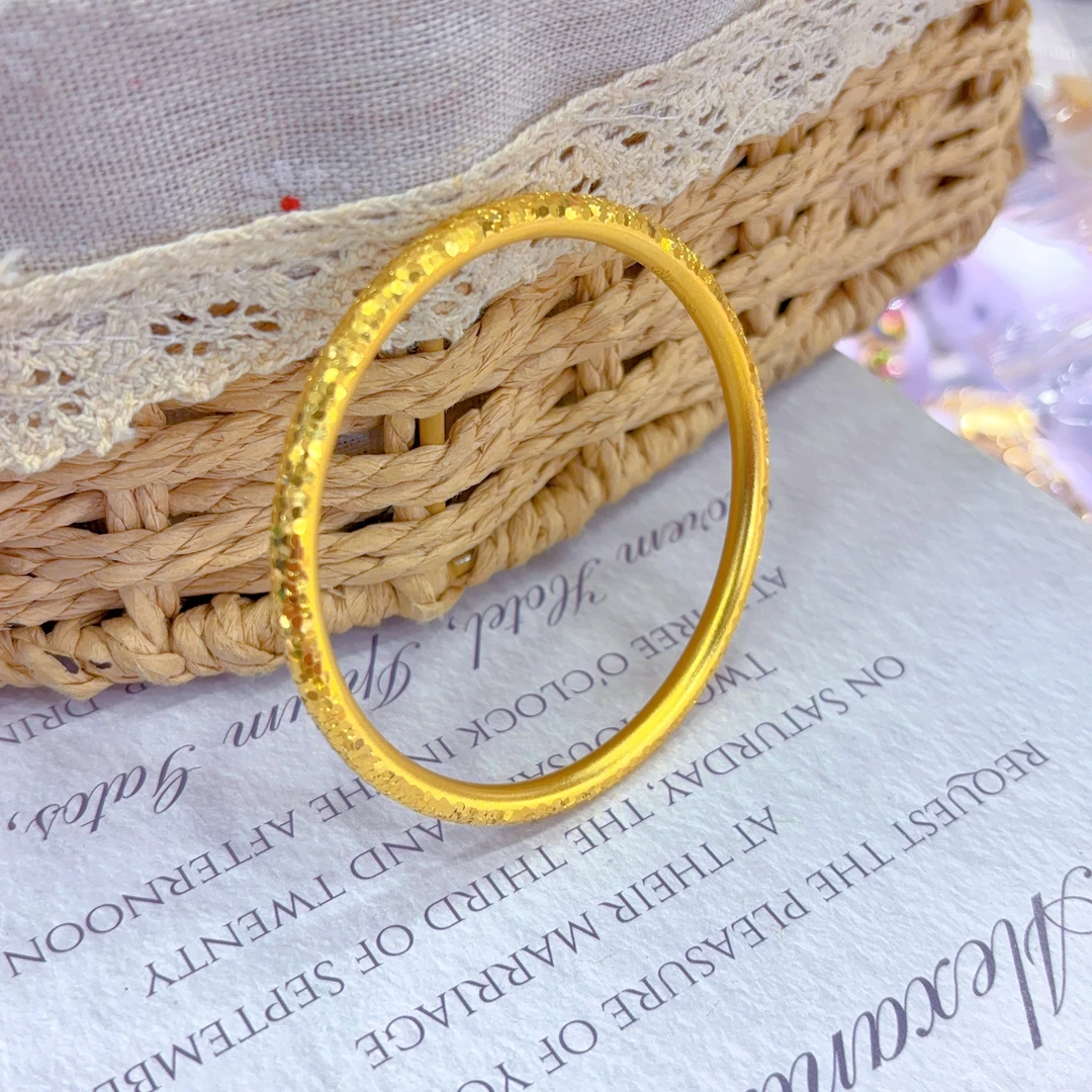 铜合金手镯 铜合金手镯时尚爆款碎碎冰508-11-1百搭气质复古简约