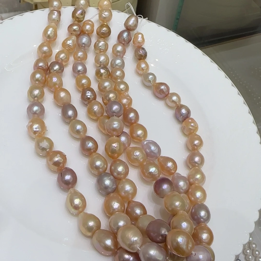 淡水珍珠糖果色未镶嵌
