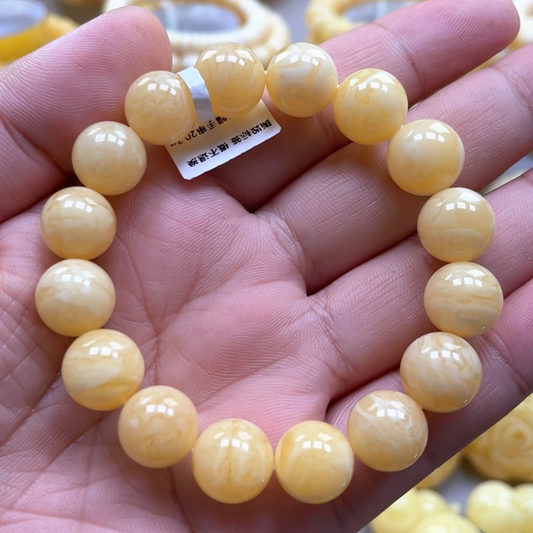 琥珀手链未镶嵌手串