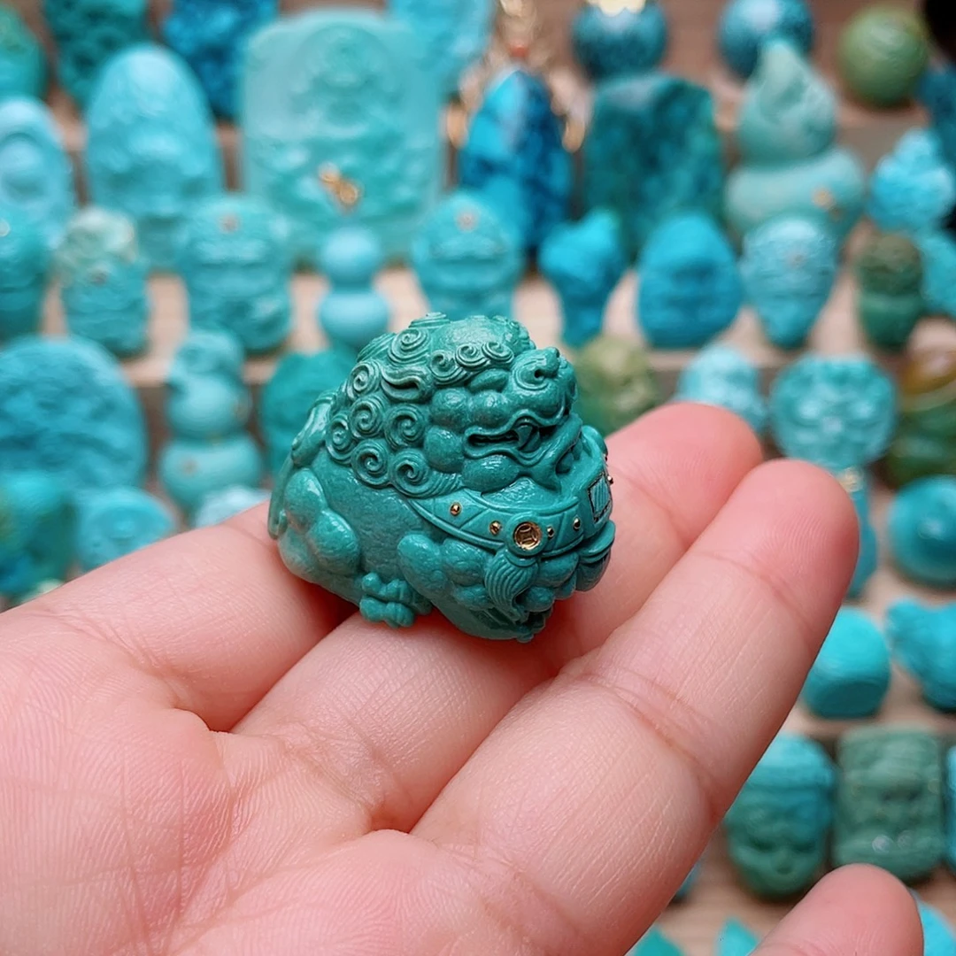 心***愿未镶嵌绿松石吊坠(不含链)