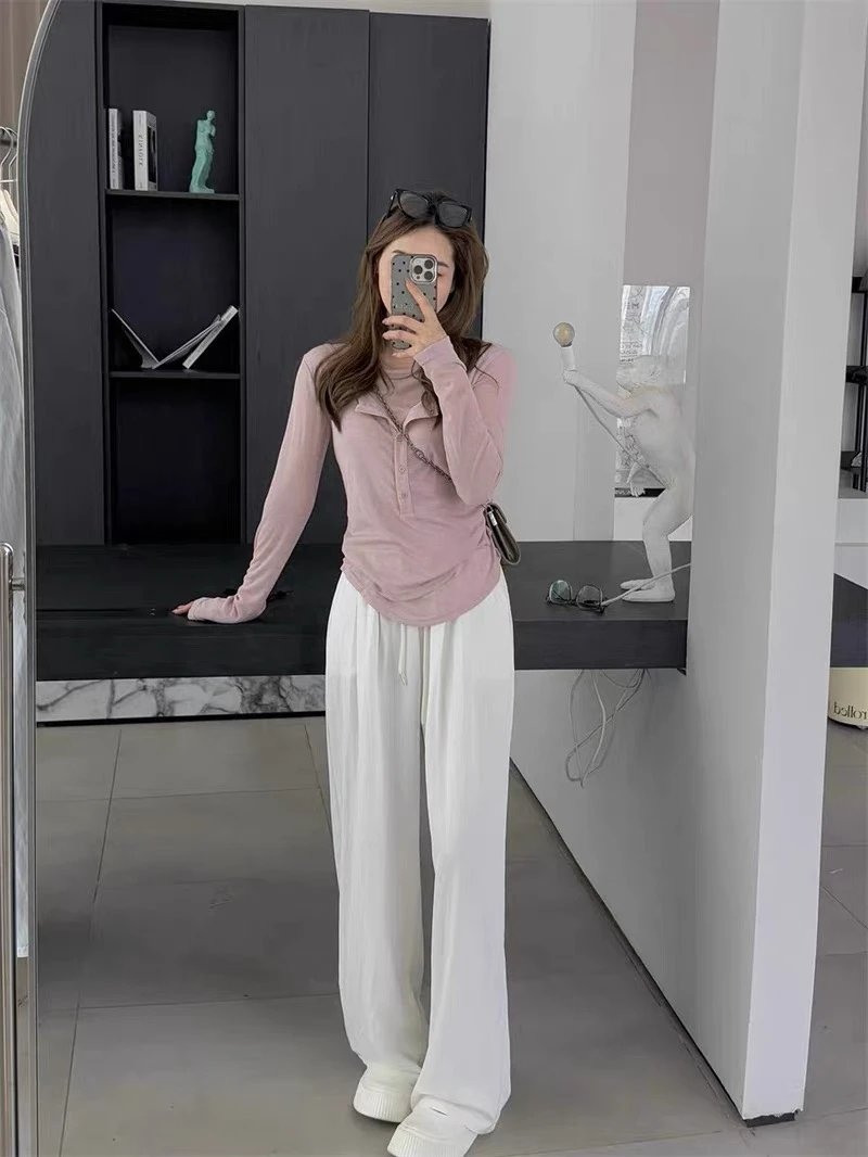 〖蕙子严选〗QM 2533春季新款百搭设计款休闲裤