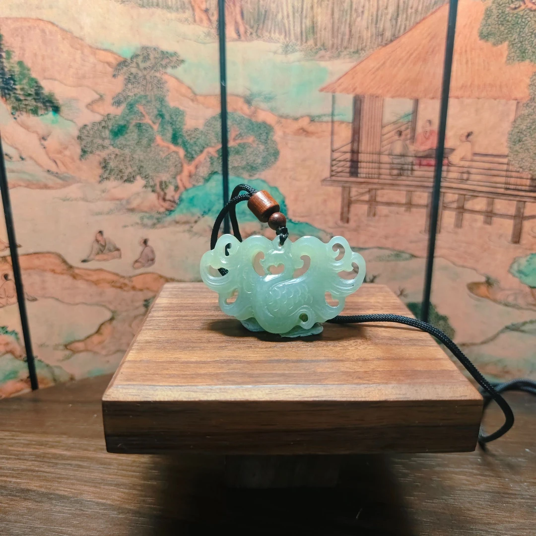 A和田玉凤凰吊坠0278