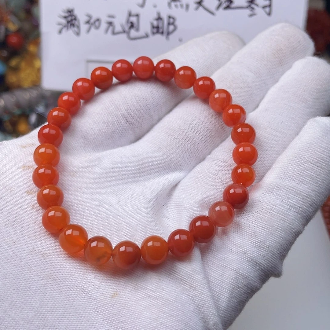 玛瑙/玉髓手链未镶嵌小*?48176