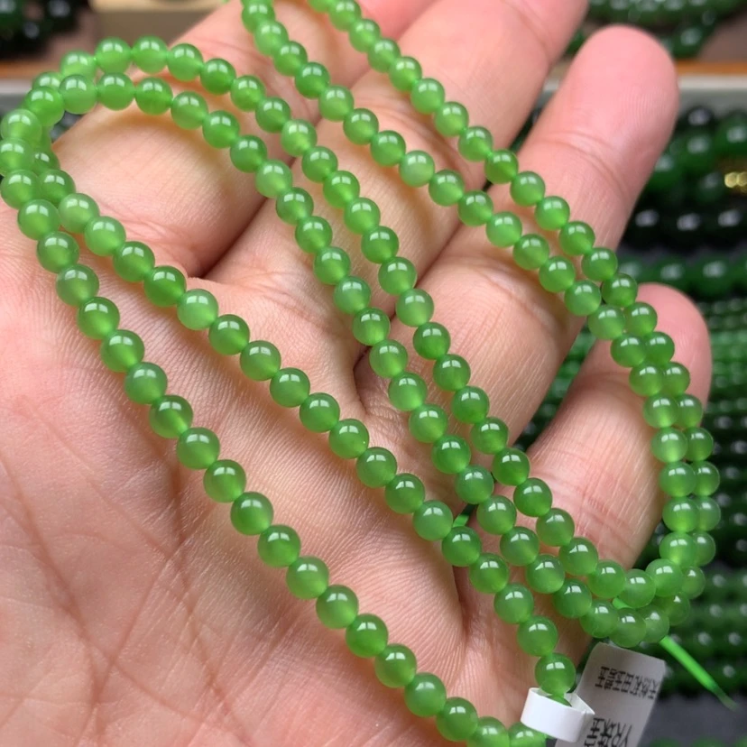 【闪购商品】颈饰未镶嵌和田玉（碧玉）4