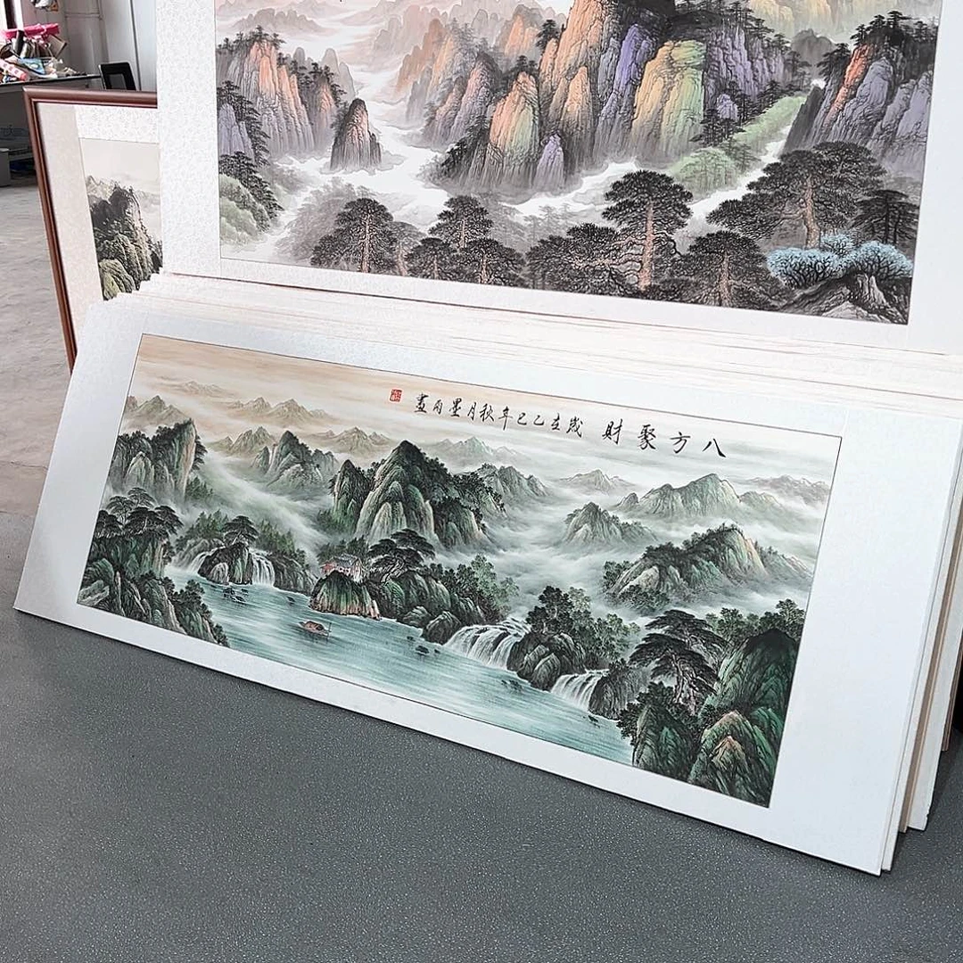 亿***赢国画手绘保证假一罚万