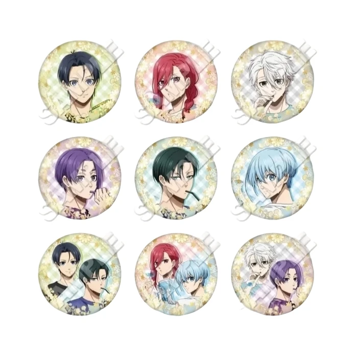 蓝色监狱蓝锁吹泡泡吧唧徽章盲盒代拆