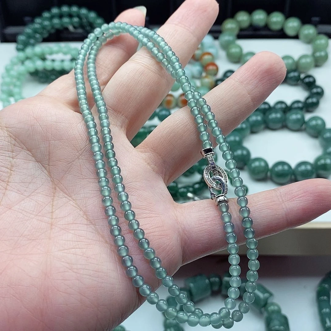 毛衣链未镶嵌翡翠