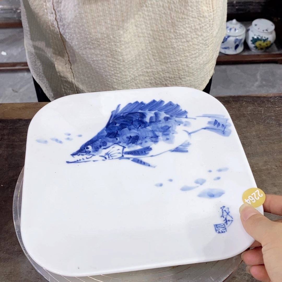 摆件吴义松陶瓷直播间2246