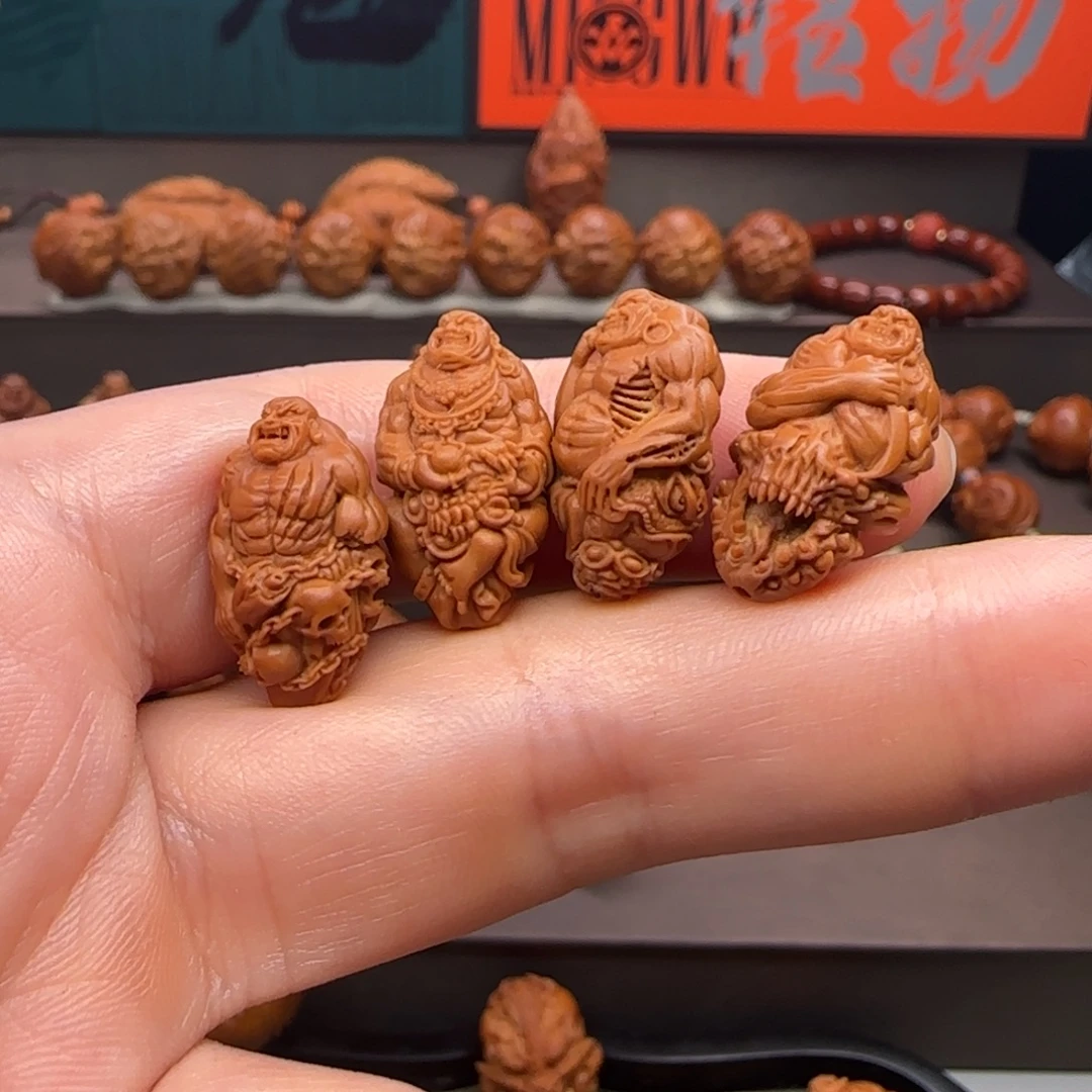 w***y手串/手链橄榄核订制小尺寸七宗罪➕1.5龙三通