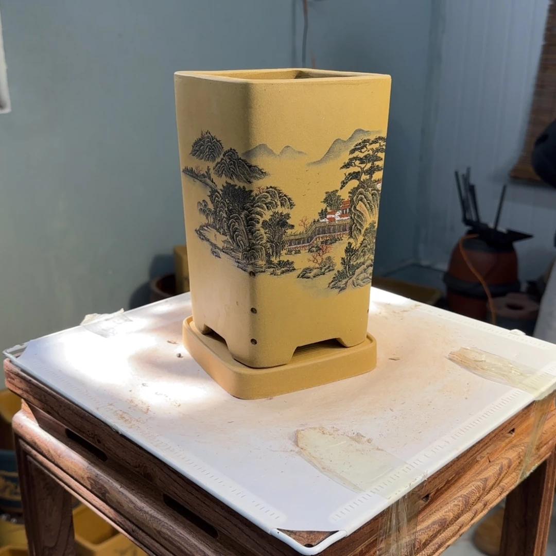 花盆紫砂紫砂口径14