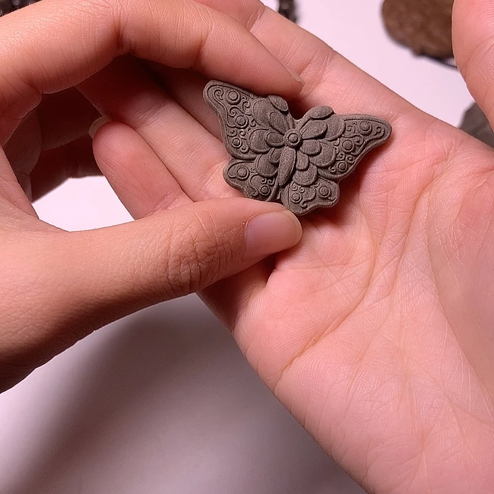 檀香木无事牌檀香阴沉蝴蝶