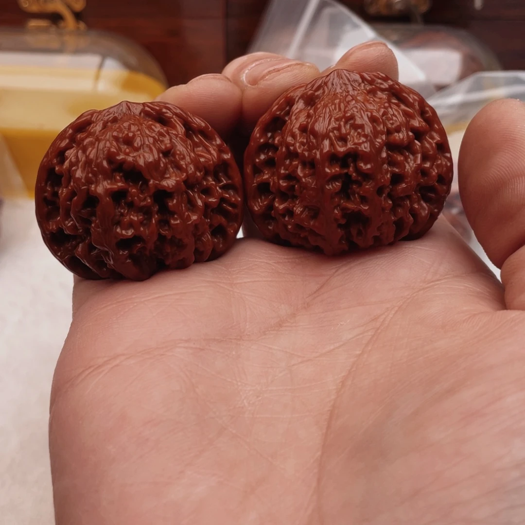 吊坠文玩核桃41满天星