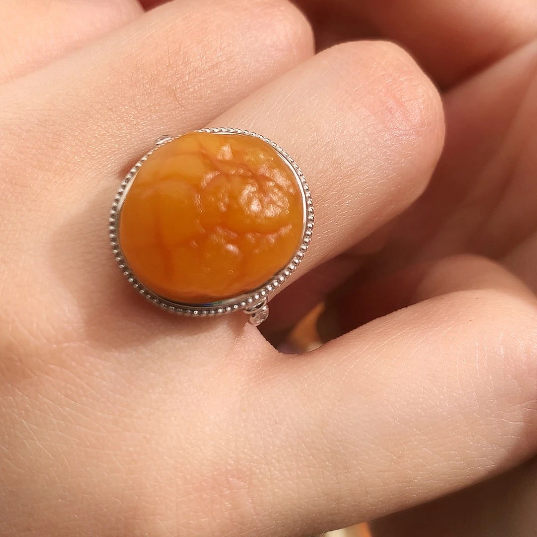 未镶嵌琥珀裸石我