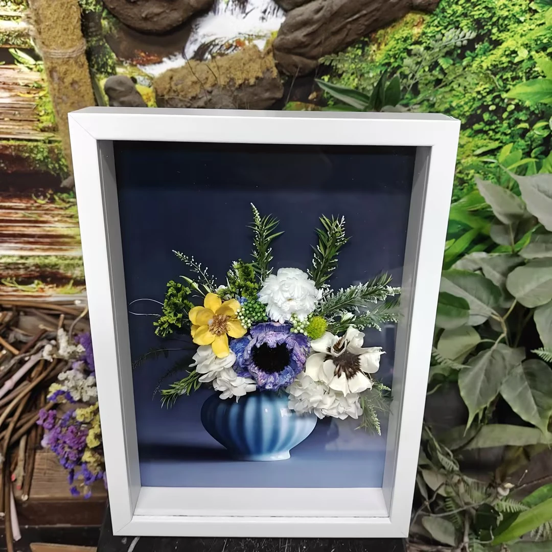 【晴空】永生花画框  32高23宽