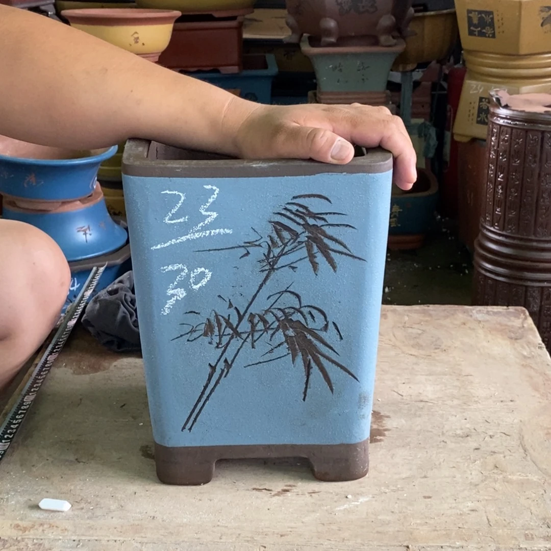 紫砂花盆紫砂紫砂