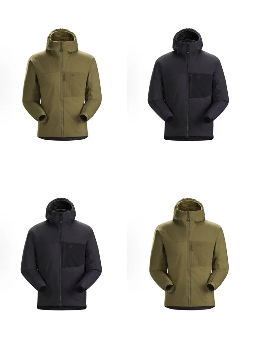 【军鸟棉服】始祖鸟 ATOM军鸟Leaf LT Gen2.1保暖连帽夹克棉服 男款