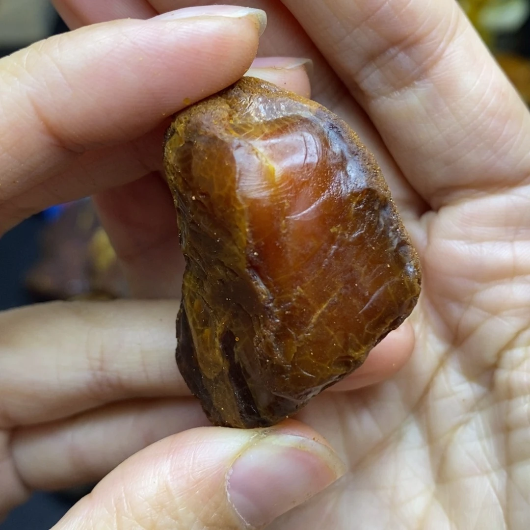 定制琥珀未镶嵌胖