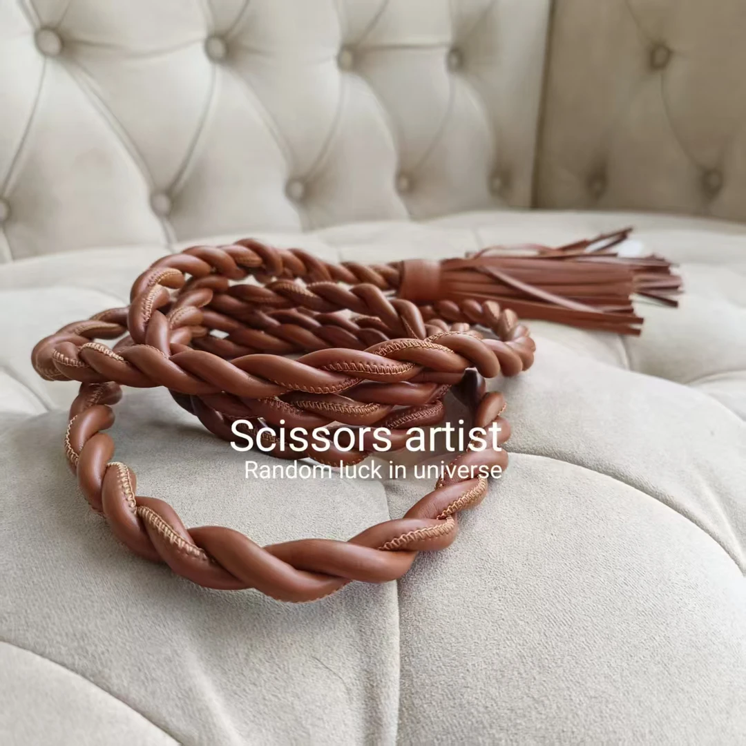 【Scissors artist】高端设计师走秀女装时尚休闲腰带4107