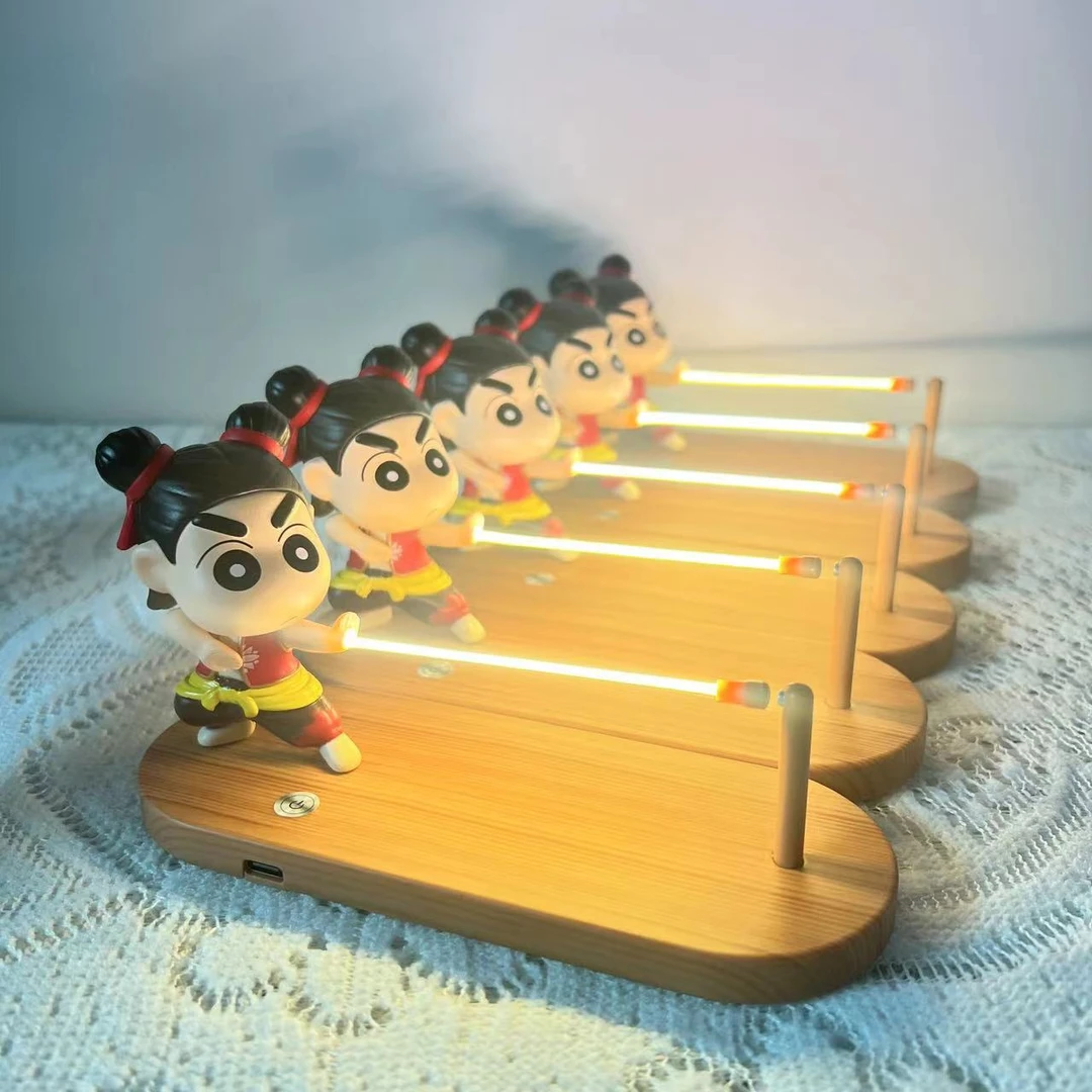 充电款小夜灯摆件动感光波精品磁吸悬浮桌面摆件礼物