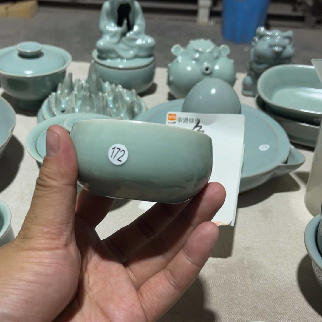 【闪购商品】汝瓷仿古正天青尝鲜