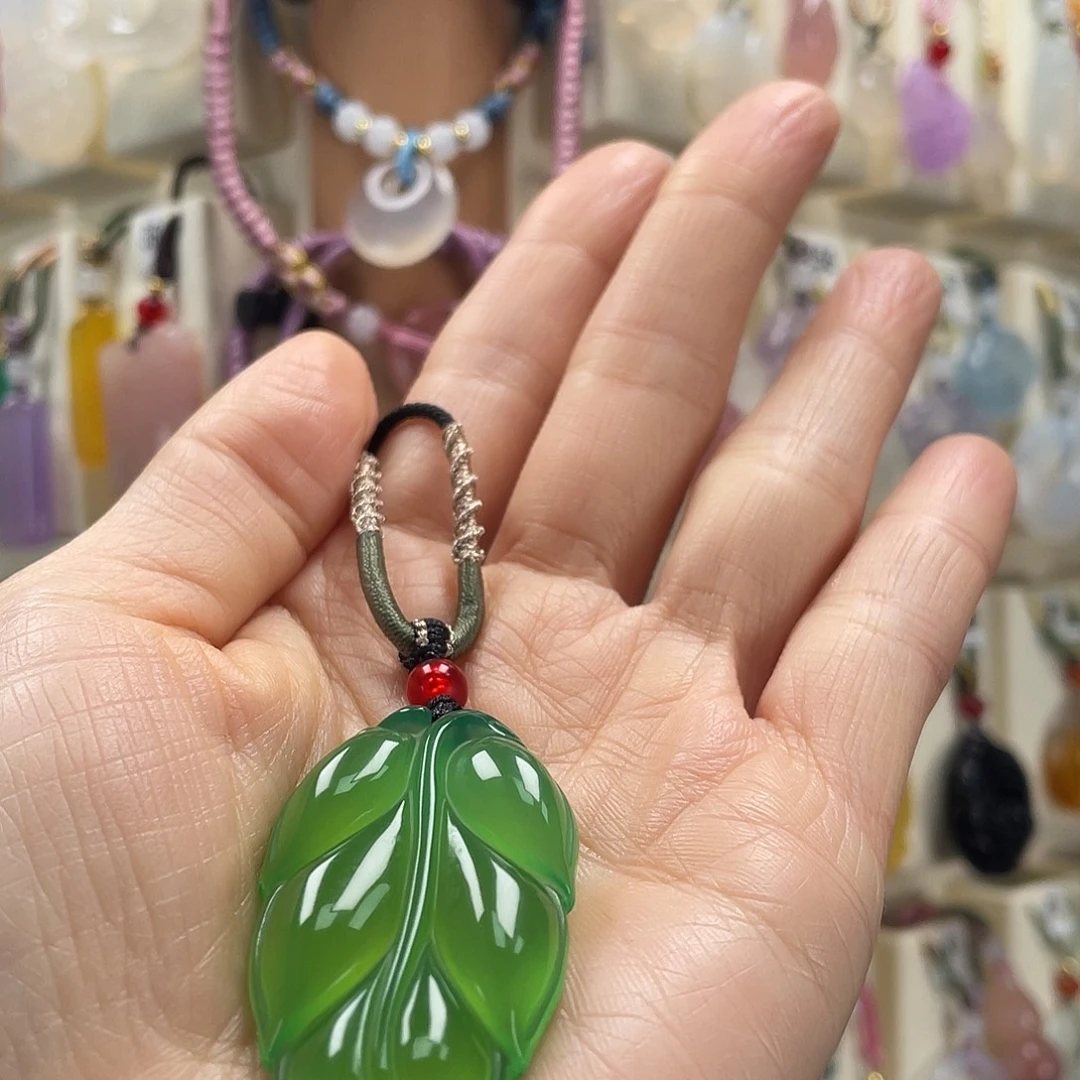 美***制玛瑙/玉髓合金颈饰