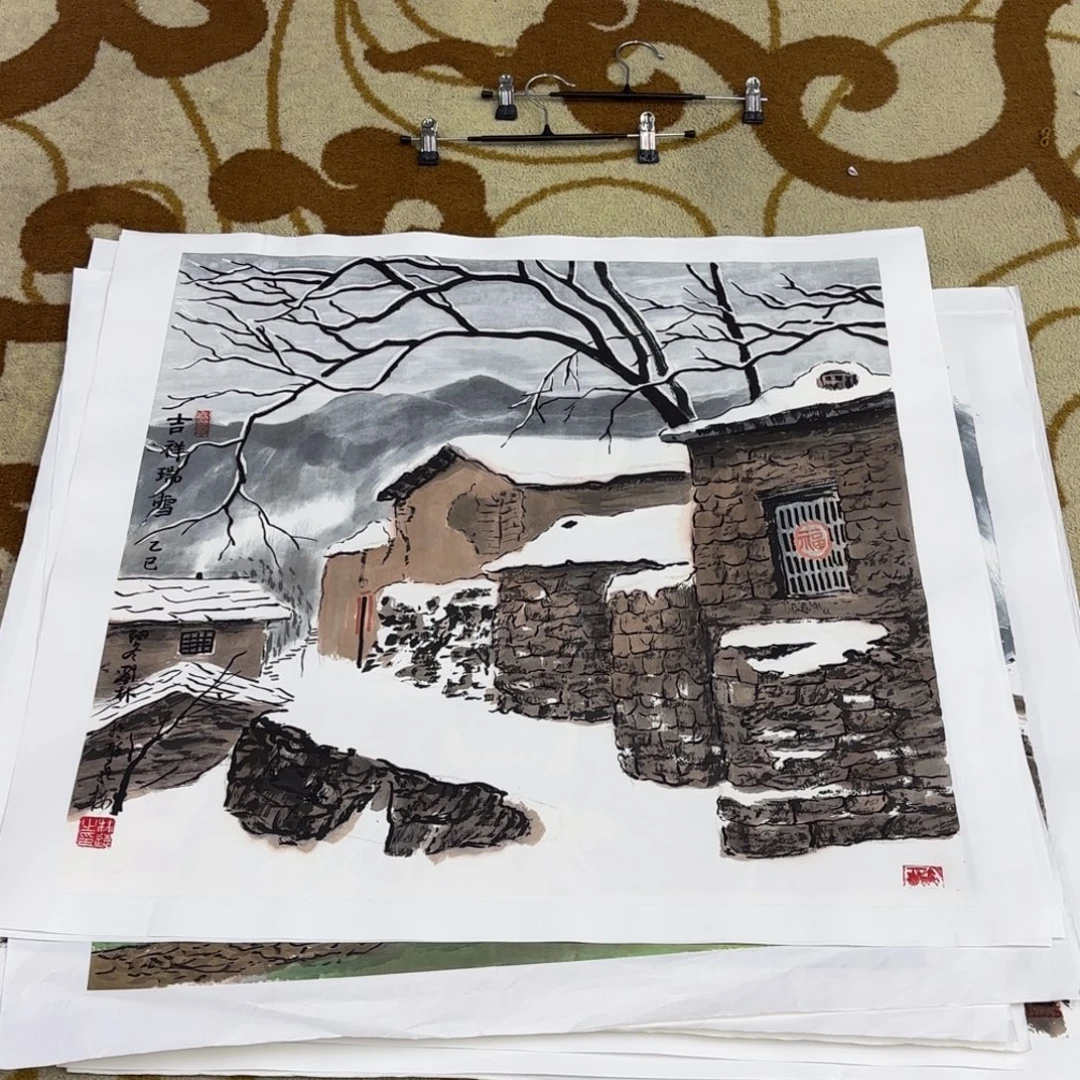 国画国画老师作品刘