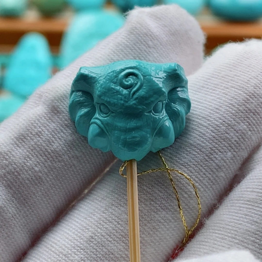 绿松石未镶嵌配饰