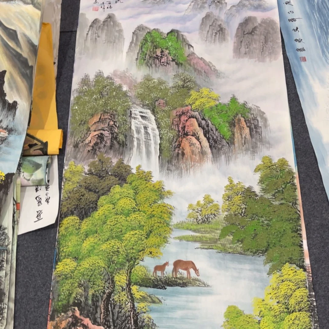 国画处理作品看好再拍哦