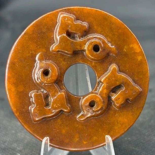 老玉壁平安扣古玩杂项收藏工艺品地摊旧货市场复古货源批发捡漏