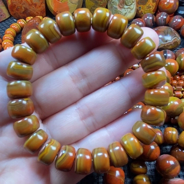 玛瑙/玉髓未镶嵌手链