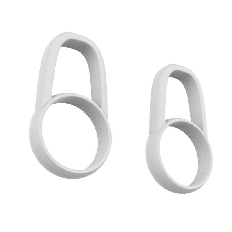 运动白色耳挂  小蝙蝠耳机配件