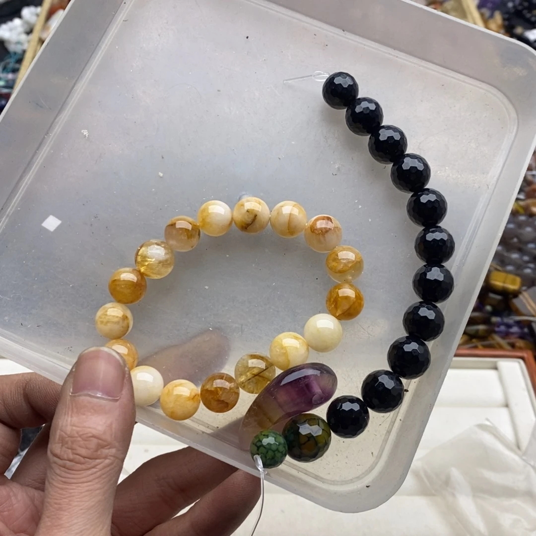 玛瑙/玉髓未镶嵌珠宝半成品打包A115