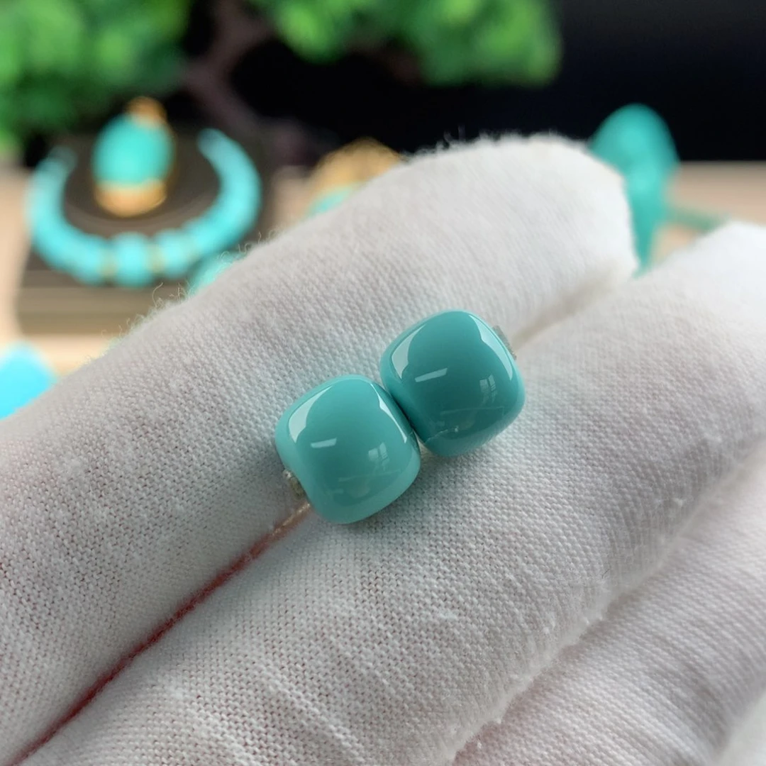 【闪购商品】绿松石配珠卡9.6未镶嵌