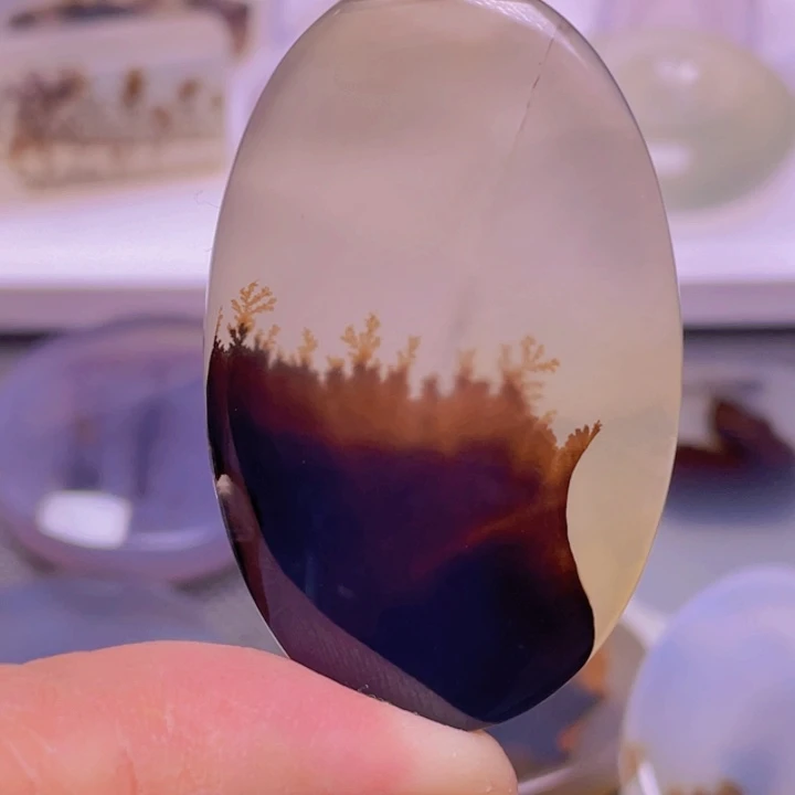 玛瑙/玉髓未镶嵌吊坠(不含链)