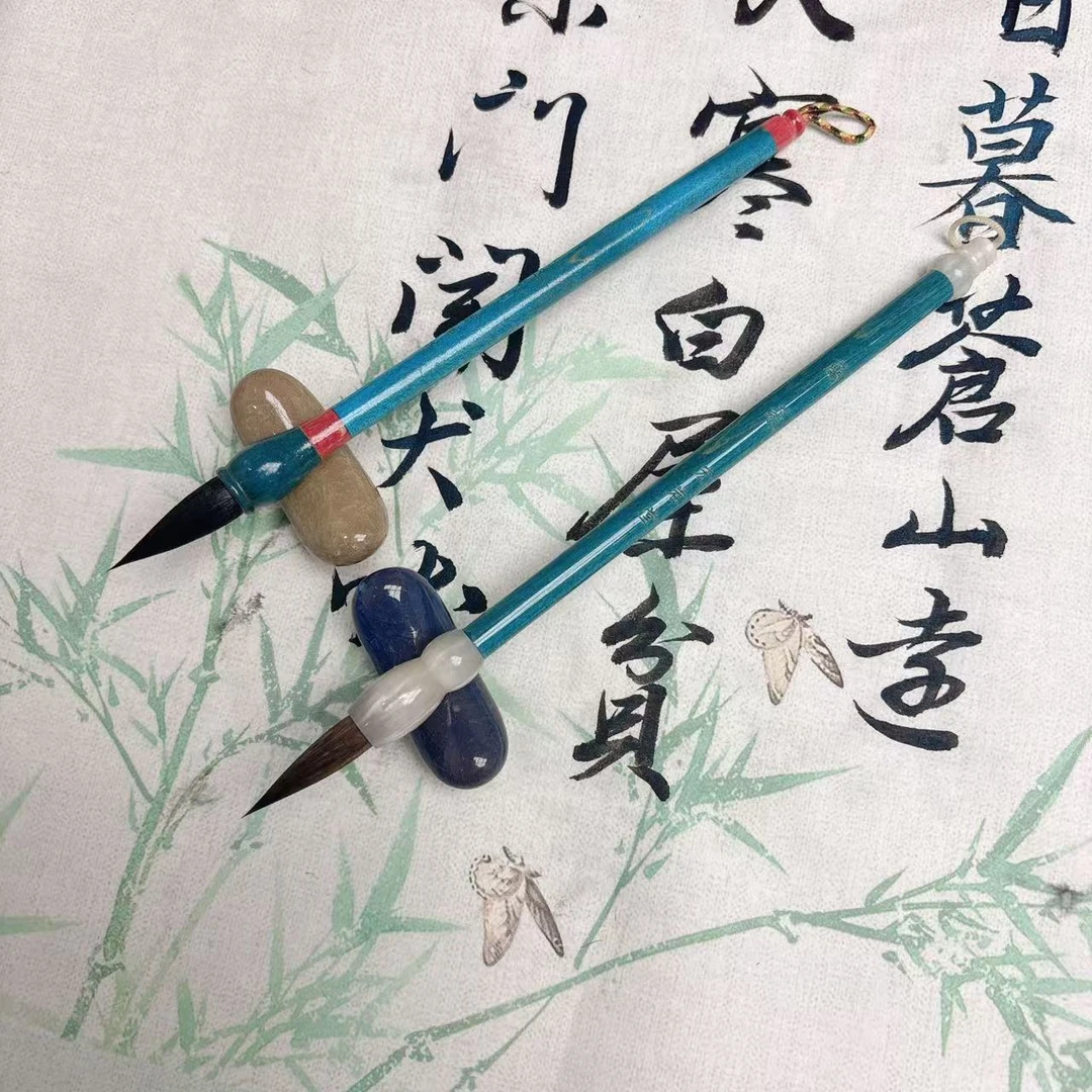 （中秋福利）【景天 兰蔻】各一支高货中楷楷隶篆行国画山水画