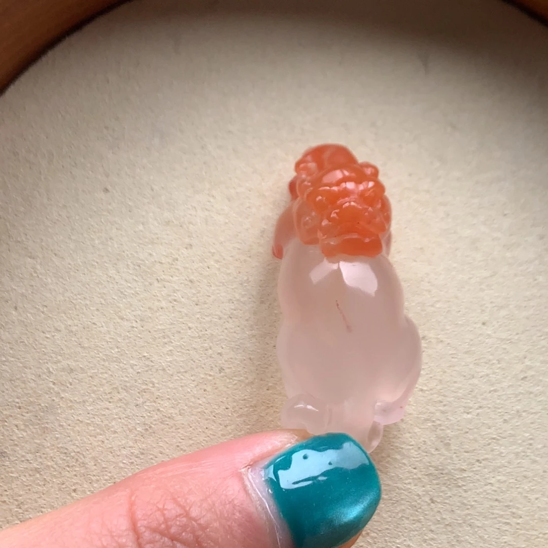 南红玛瑙未镶嵌保山天然原矿南红貔貅吊坠