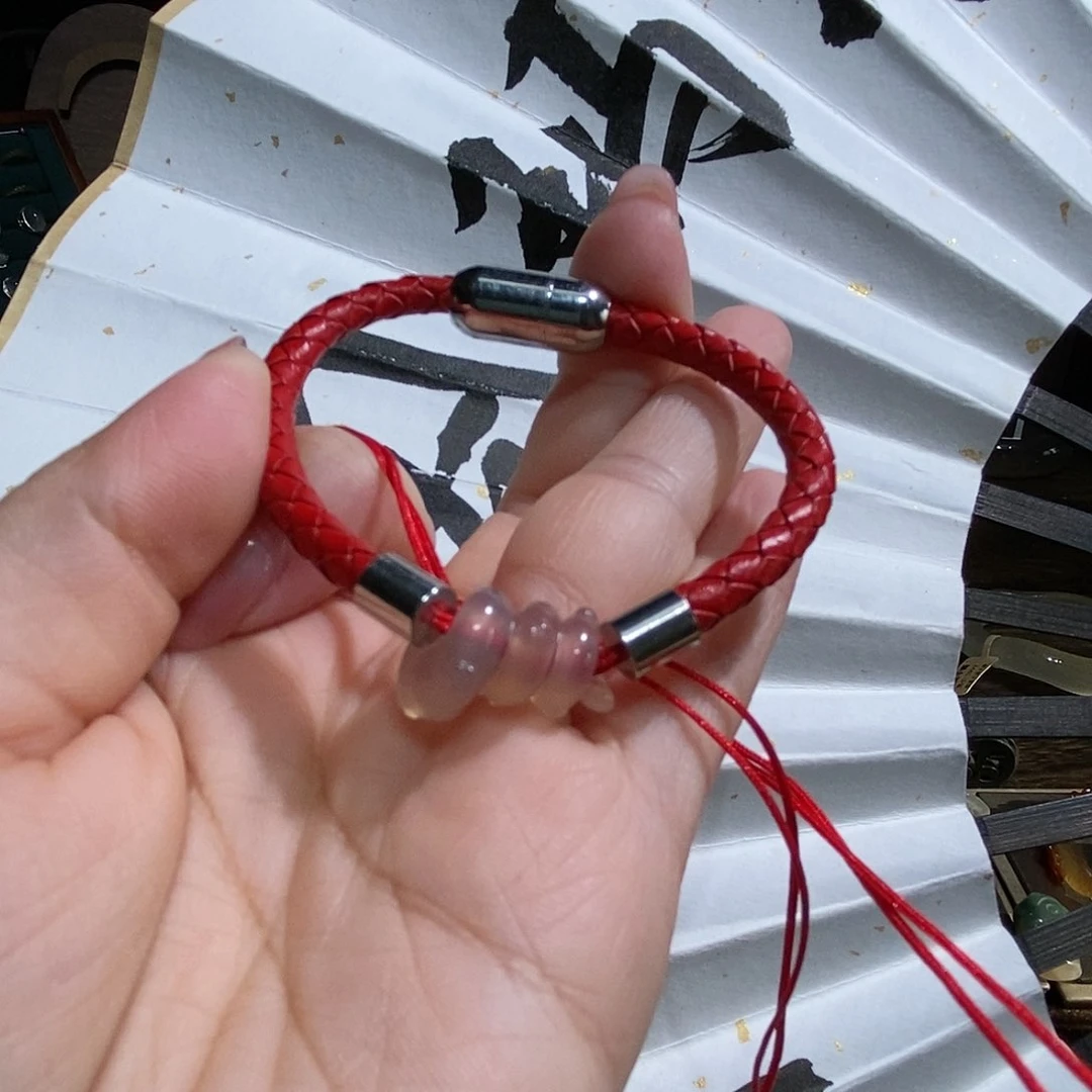 玛瑙/玉髓手链未镶嵌大***凉