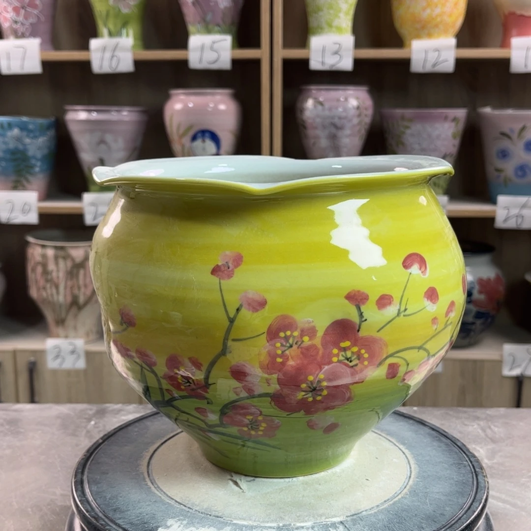 景德镇陶瓷花盆花盆