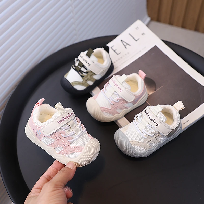 春秋季单鞋宝宝机能鞋透气婴儿学步鞋男软底女童1岁3小童运动鞋子